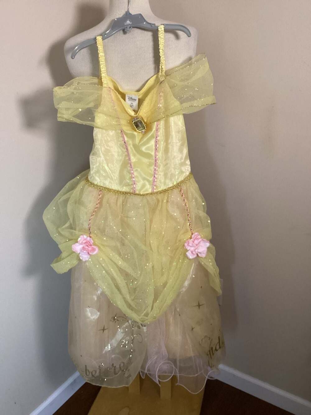 Disney Store Belle Costume Dress Size 9/10